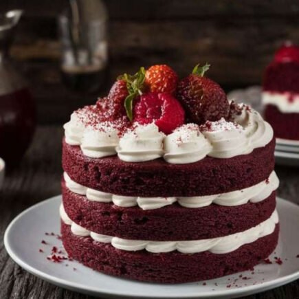 Red Velvet Wedding Cake